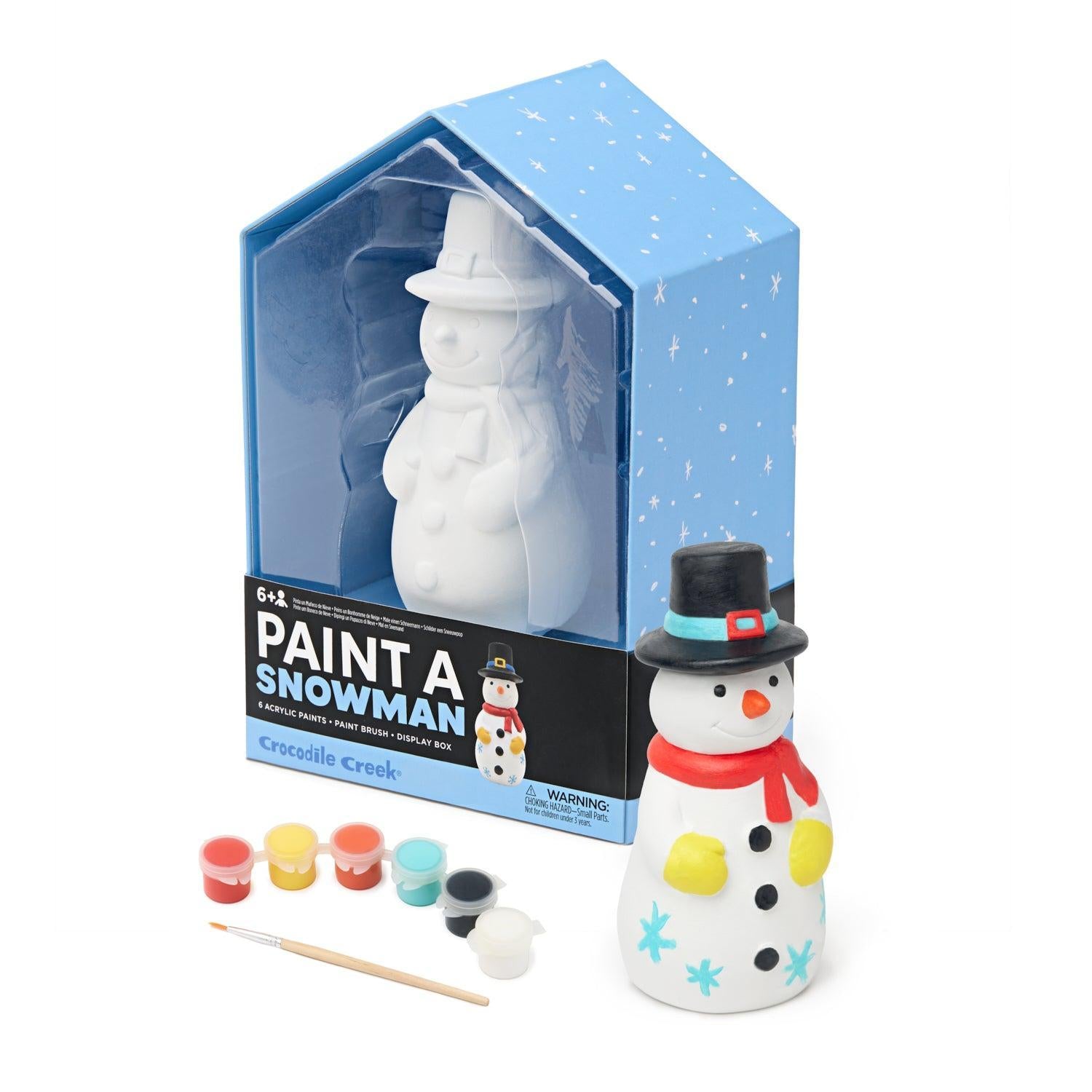 Paint a Ceramic Snowman Kit